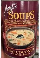 Mängden socker i Soups, Thai Coconut