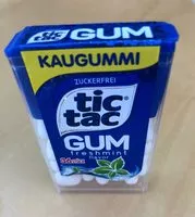Mängden socker i Tic tac gum