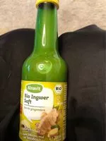 Mängden socker i Alnavit Bio Ingwer Saft