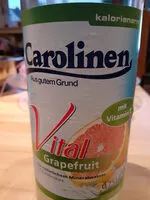 Mängden socker i Vital Grapefruit