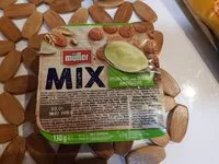 Mängden socker i MIX Pistachio taste jogurt amarettini