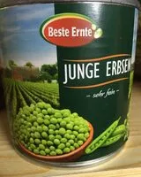 Mängden socker i Junge Erbsen