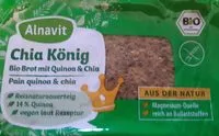 Mängden socker i Chia Quinoa, Bio Brot