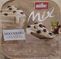 Mängden socker i Nocciolato