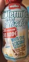 Mängden socker i Müllermilch Shake