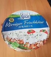 Mängden socker i Körniger Frischkäse