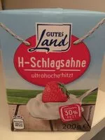 Mängden socker i H-Schlagsahne