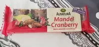 Mängden socker i Mandel Cranberry