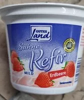 Mängden socker i Sahne-Kefir Erdbeere