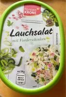 Mängden socker i Lauchsalat