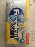 Mängden socker i Freedent white