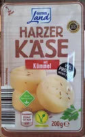 Mängden socker i Harzer Käse