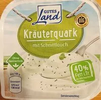 Mängden socker i Kräuterquark