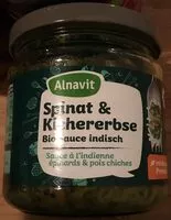 Mängden socker i Spinat & Kichererbse Bio-Sauce indisch