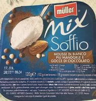 Mängden socker i Mix soffio - Mandorle e gocce di cioccolato