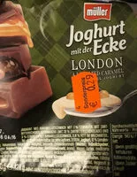 Mängden socker i Jogurth mit der Ecke London Style