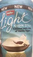Mängden socker i Light greek style