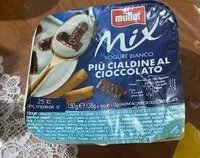 Mängden socker i Yogurt bianco+cialdine di cioccolato