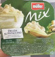 Mängden socker i Mix delizia al pistacchio