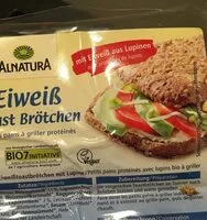 Mängden socker i Eiweiss Toast Brotchen