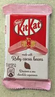 Mängden socker i Kit Kat ruby cocoa beans