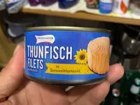 Mängden socker i Thunfisch in Öl
