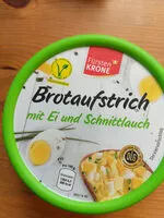 Mängden socker i Brotaufstrich mit Ei und Schnittlauch
