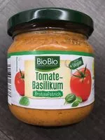 Mängden socker i Brotaufstrich Tomate-Basilikum