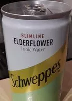 Mängden socker i Slimline elderflower tonic water