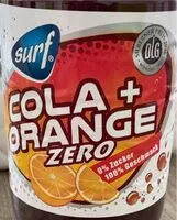 Mängden socker i Cola + Orange Zero
