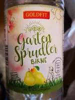 Mängden socker i Garten Sprudler Birne