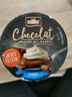 Mängden socker i Chocolat pudding mit sahne