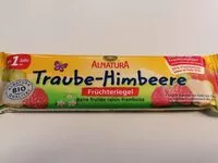 Mängden socker i Alnatura Früchteriegel Traube-Himbeere