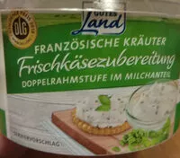 Mängden socker i Französische Kräuter Frischkäsezubereitung