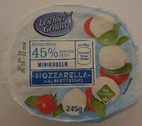 Mängden socker i Mozarella Minikugeln