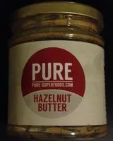 Mängden socker i Pure Natural Organic Hazelnut Butter (170G)