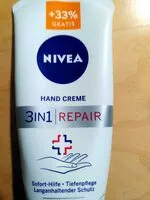 Mängden socker i Hand Creme 3in1 Repair