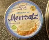 Mängden socker i Frischkäse mit Meersalz