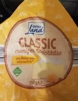 Mängden socker i Classic cremiger weichkäse