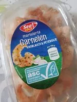 Mängden socker i Marinierte Garnelen - Knoblauch & Petersili