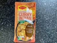 Mängden socker i Würzpaste Curry Indian