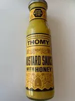 Mängden socker i Thomy mustard sauce with honey