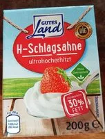 Mängden socker i H-Schlagsahne