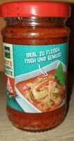 Mängden socker i Rote Currypaste Thai Style