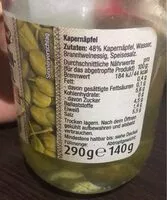 Mängden socker i Kapern-Äpfel