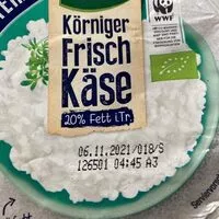 Mängden socker i Körniger Frischkäse