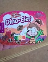 Mängden socker i Dino-Eier