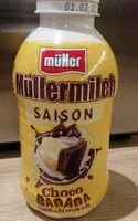 Mängden socker i Müllermilch Saison choco Banane