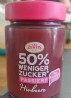 Mängden socker i Marmelade 50% weniger Zucker Himbeer Marmelade