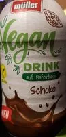 Mängden socker i Vegan Drink auf Haferbasis Schoko